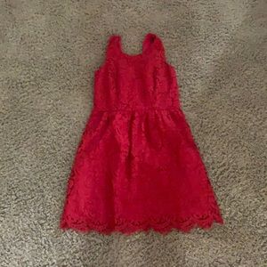 Loft red dress